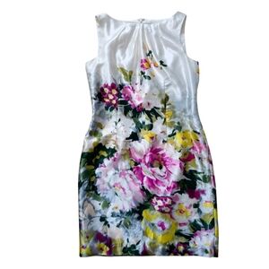 Ann Taylor Garden Floral Sheath
